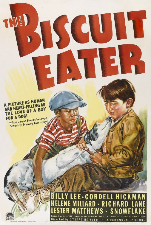 1000 piece jigsaw puzzle for the movie poster: The Biscuit Eater (1940)