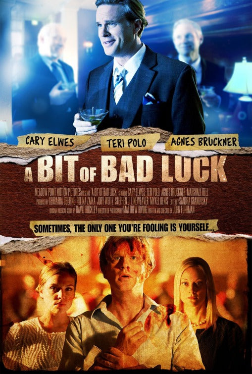1000 piece jigsaw puzzle for the movie poster: A Bit of Bad Luck (2014)