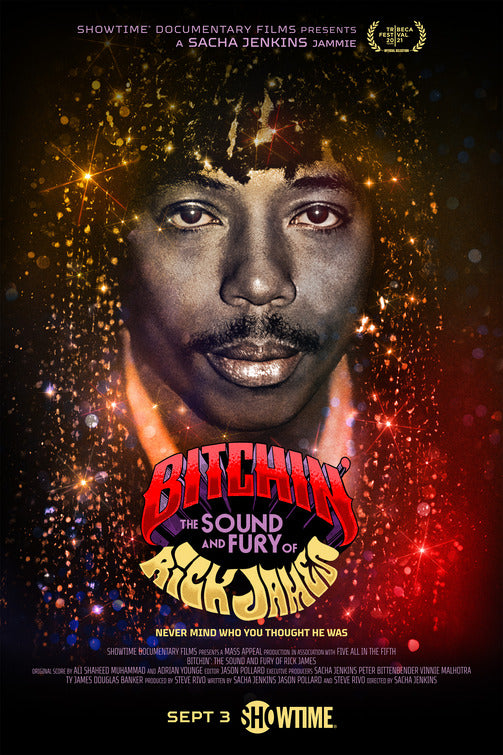 1000 piece jigsaw puzzle for the movie poster: Bitchin': The Sound and Fury of Rick James (2021)