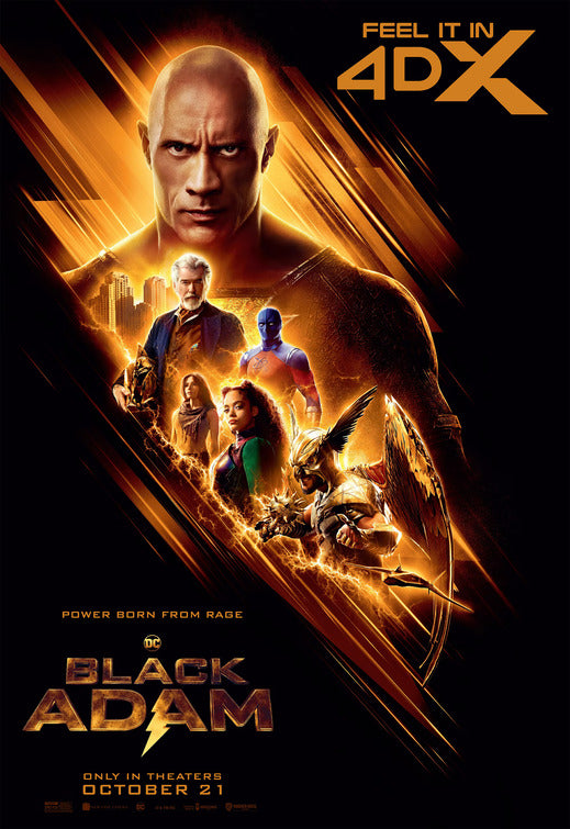 1000 piece jigsaw puzzle for the movie poster: Black Adam (2022) ver13