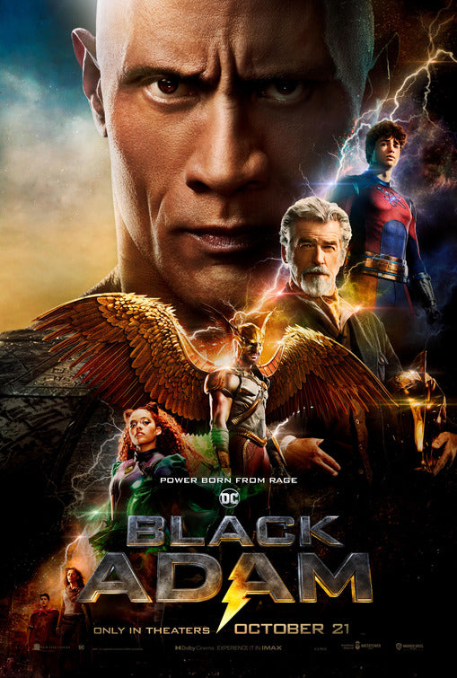 1000 piece jigsaw puzzle for the movie poster: Black Adam (2022) ver4