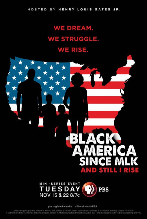 1000 piece jigsaw puzzle for tv poster: Black America Since MLK: And Still I Rise