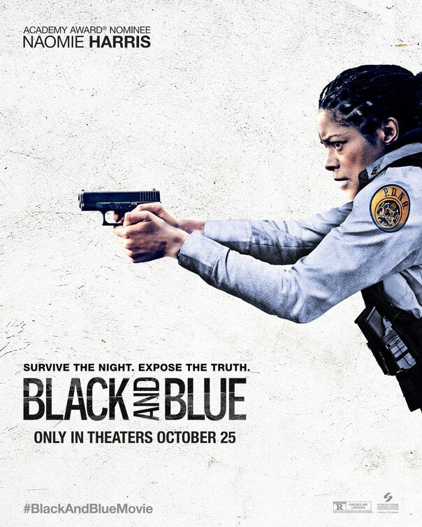 1000 piece jigsaw puzzle for the movie poster: Black and Blue (2019) ver5