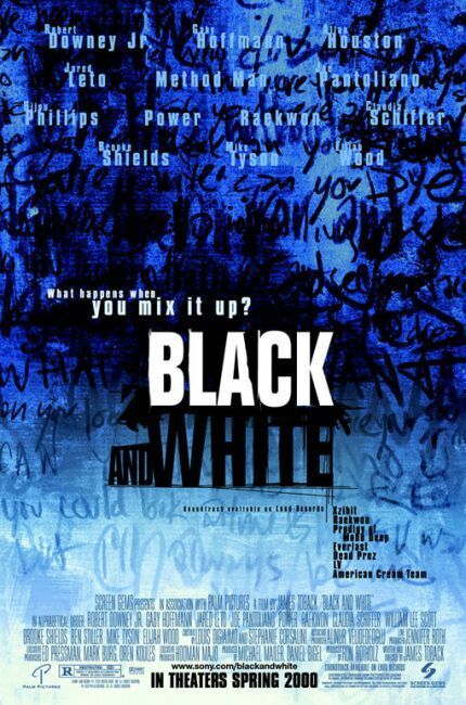 the movie poster: Black and White (2000)