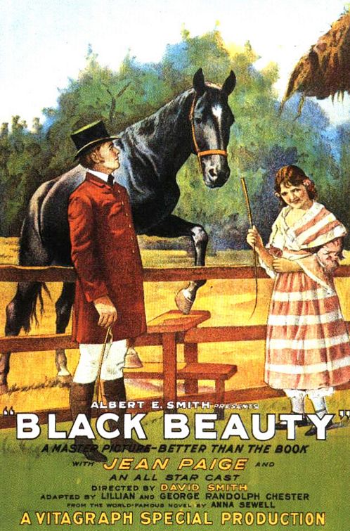 the movie poster: Black Beauty (1921)