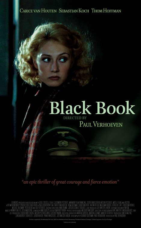 the movie poster: Black Book (aka Zwartboek) (2006)