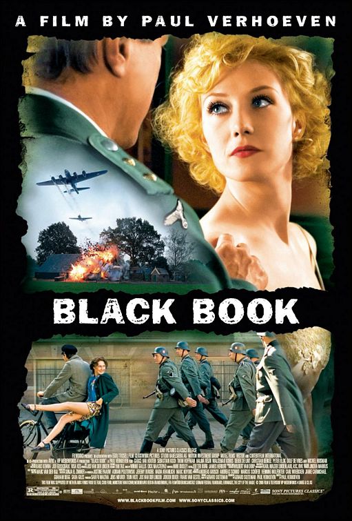 the movie poster: Black Book (aka Zwartboek) (2006) ver4