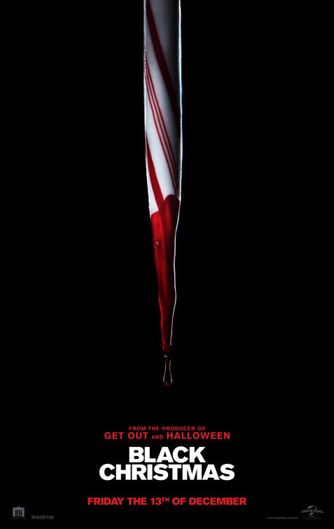 1000 piece jigsaw puzzle for the movie poster: Black Christmas (2019)