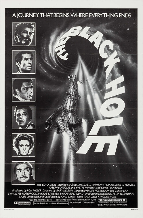 the movie poster: The Black Hole (1979) ver2