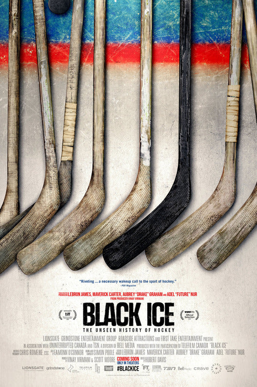 1000 piece jigsaw puzzle for the movie poster: Black Ice (2023)