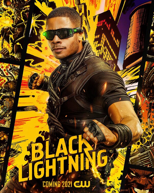 1000 piece jigsaw puzzle for tv poster: Black Lightning, ver12