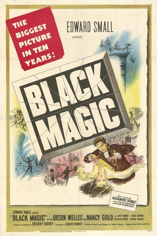 the movie poster: Black Magic (1949)