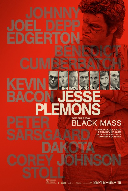 1000 piece jigsaw puzzle for the movie poster: Black Mass (2015) ver8