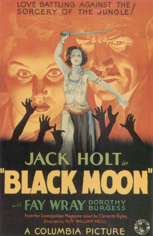 the movie poster: Black Moon (1934)