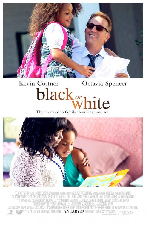 1000 piece jigsaw puzzle for the movie poster: Black or White (2014)