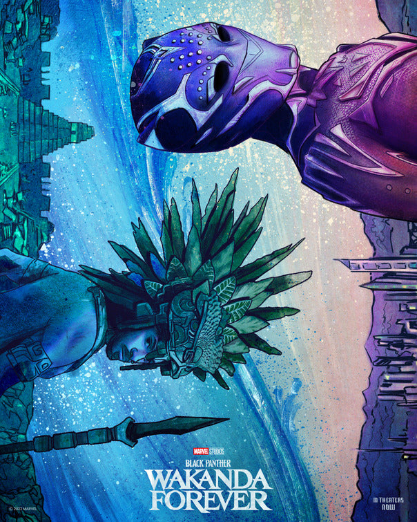 1000 piece jigsaw puzzle for the movie poster: Black Panther: Wakanda Forever (2022) ver31