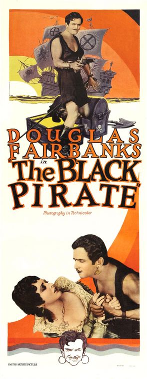 the movie poster: The Black Pirate (1926) ver2
