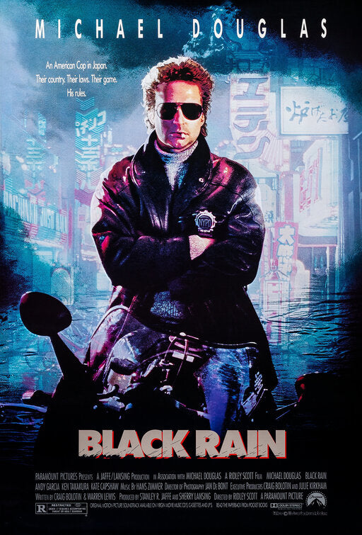 the movie poster: Black Rain (1989)