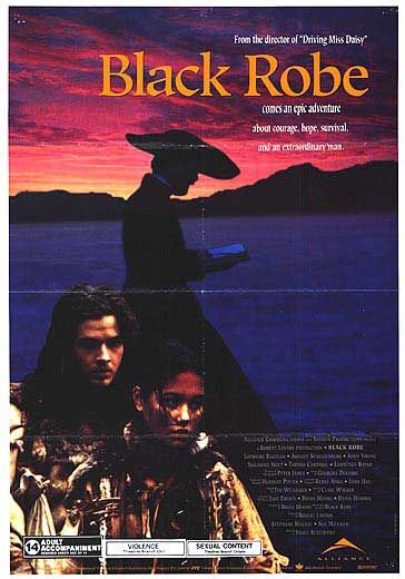 the movie poster: Black Robe (1991)
