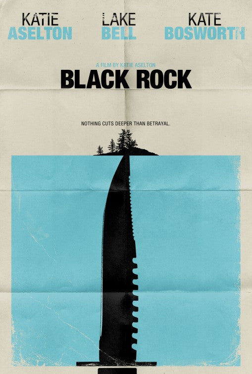 1000 piece jigsaw puzzle for the movie poster: Black Rock (2013) ver2