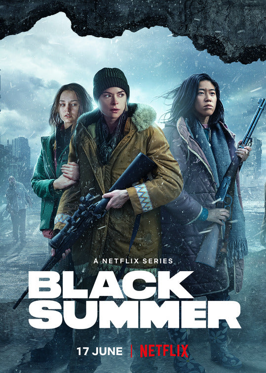 1000 piece jigsaw puzzle for tv poster: Black Summer