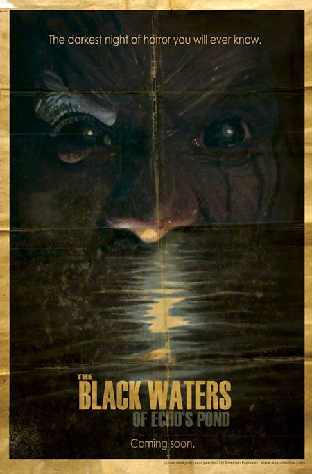 the movie poster: The Black Waters of Echo's Pond (2010)