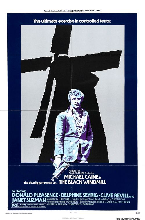 the movie poster: The Black Windmill (1974)