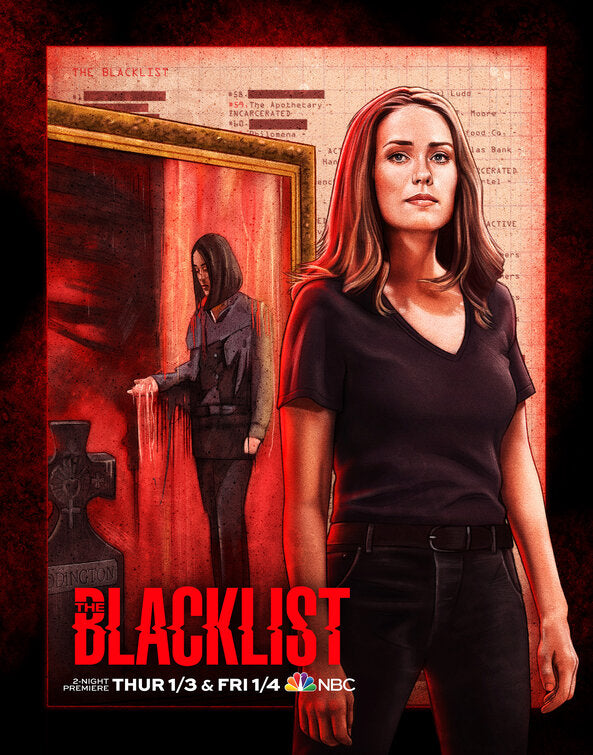 1000 piece jigsaw puzzle for tv poster: The Blacklist, ver21