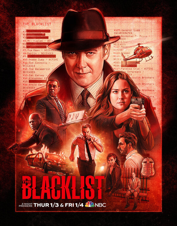 1000 piece jigsaw puzzle for tv poster: The Blacklist, ver24