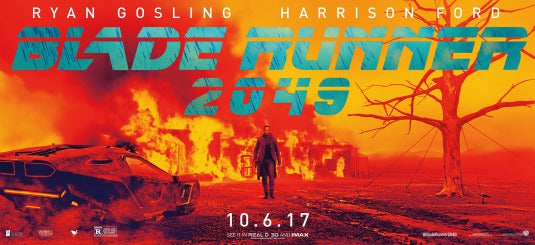 1000 piece jigsaw puzzle for the movie poster: Blade Runner 2049 (2017) ver19
