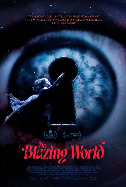 1000 piece jigsaw puzzle for the movie poster: The Blazing World (2021)