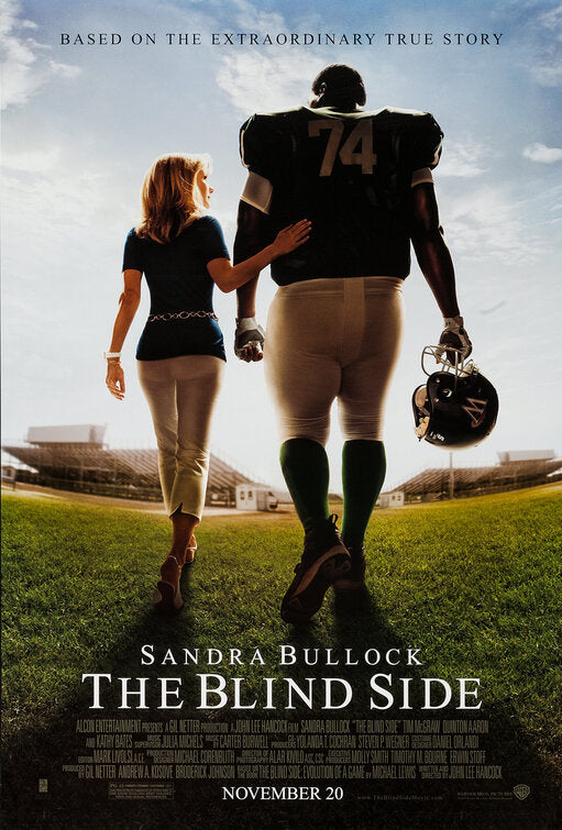 1000 piece jigsaw puzzle for the movie poster: The Blind Side (2009)
