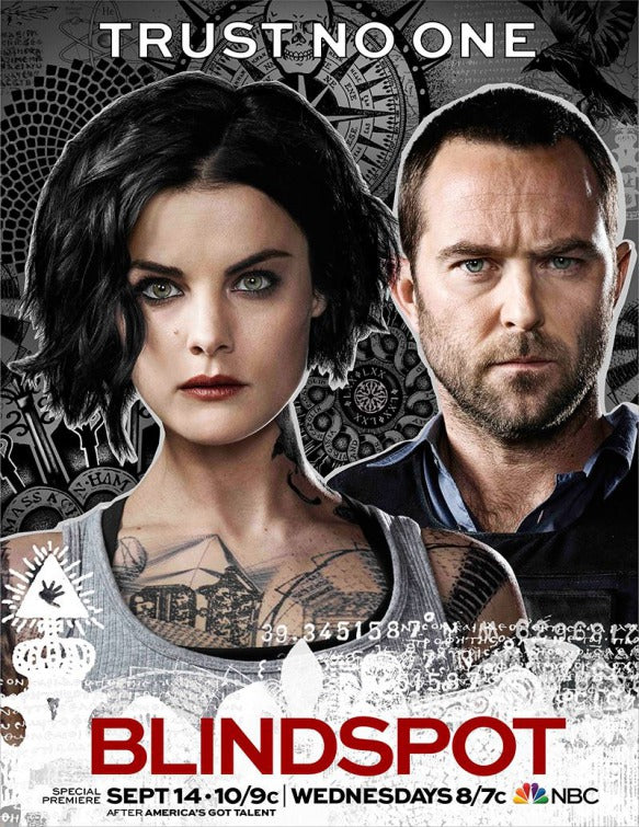 1000 piece jigsaw puzzle for tv poster: Blindspot, ver2