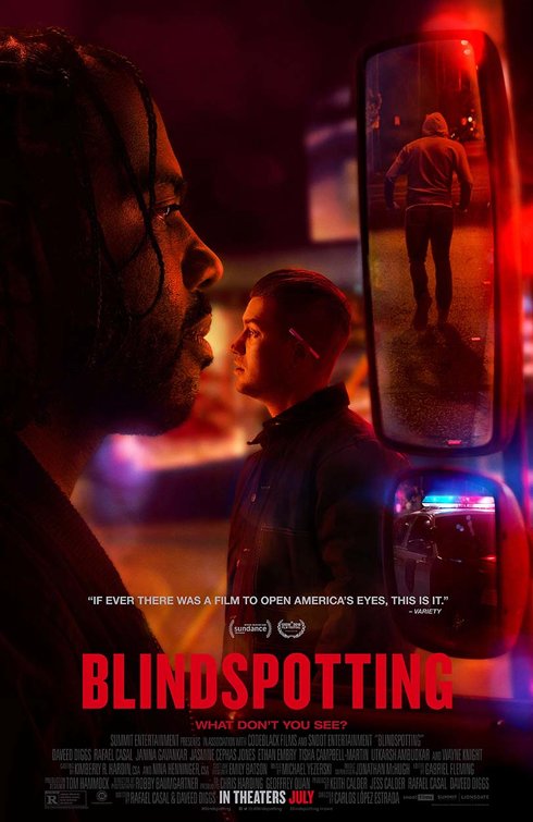 1000 piece jigsaw puzzle for the movie poster: Blindspotting (2018) ver6