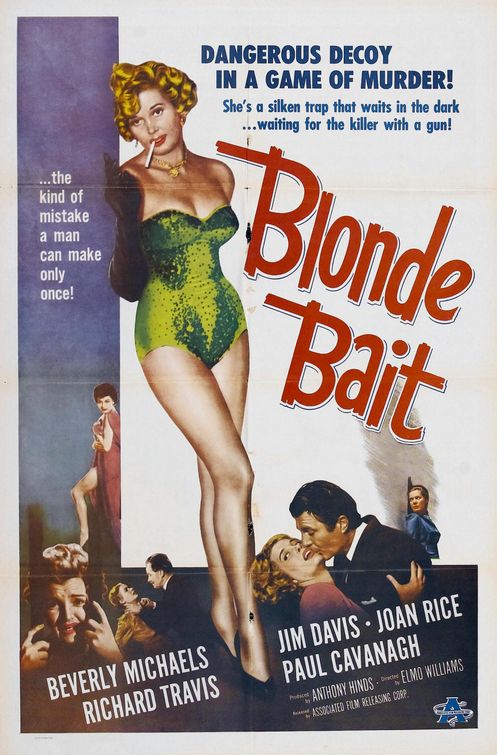 the movie poster: Blonde Bait (1956)