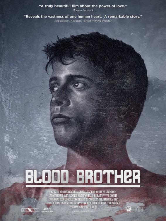 1000 piece jigsaw puzzle for the movie poster: Blood Brother (2013)