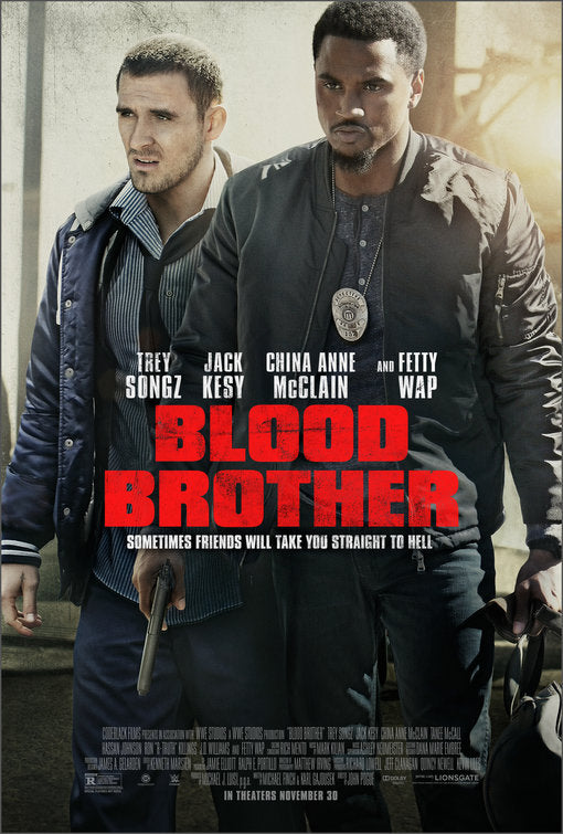 1000 piece jigsaw puzzle for the movie poster: Blood Brother (2018)