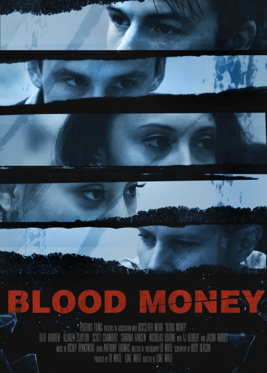 1000 piece jigsaw puzzle for the movie poster: Blood Money (2016)