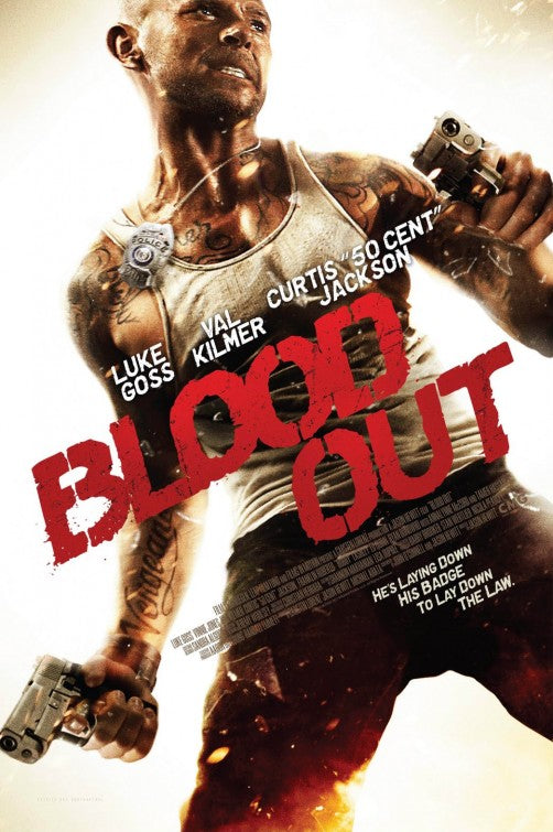 1000 piece jigsaw puzzle for the movie poster: Blood Out (2011)