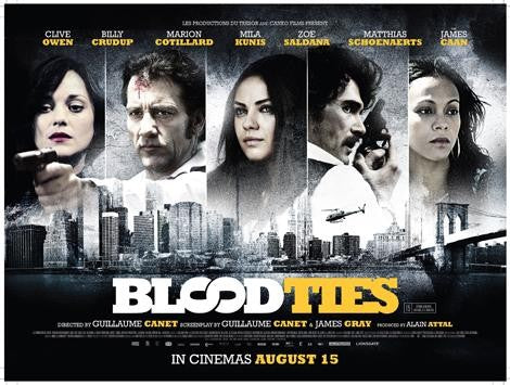 1000 piece jigsaw puzzle for the movie poster: Blood Ties (2013) ver13