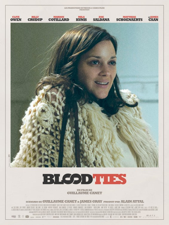 1000 piece jigsaw puzzle for the movie poster: Blood Ties (2013) ver6