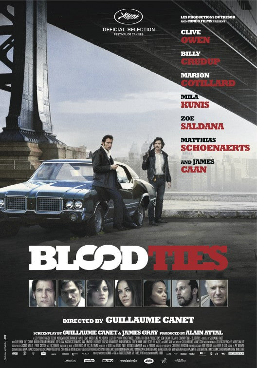 1000 piece jigsaw puzzle for the movie poster: Blood Ties (2013) ver9