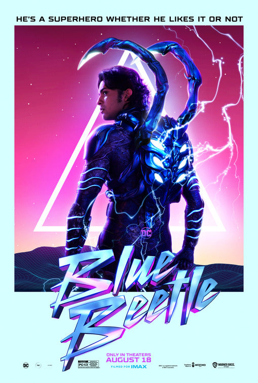 1000 piece jigsaw puzzle for the movie poster: Blue Beetle (2023) ver13