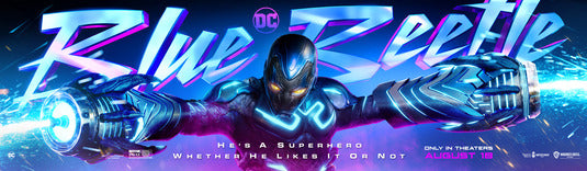 1000 piece jigsaw puzzle for the movie poster: Blue Beetle (2023) ver7