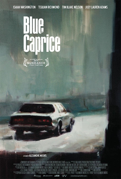 1000 piece jigsaw puzzle for the movie poster: Blue Caprice (2013)