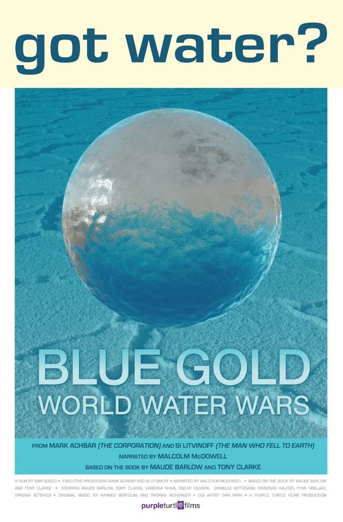 the movie poster: Blue Gold: World Water Wars (2009) ver2