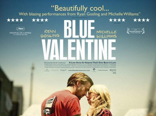 1000 piece jigsaw puzzle for the movie poster: Blue Valentine (2010) ver8