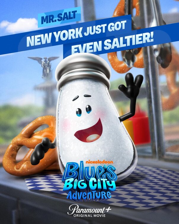 1000 piece jigsaw puzzle for the movie poster: Blue's Big City Adventure (2022) ver6