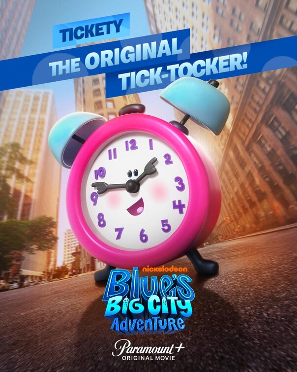 1000 piece jigsaw puzzle for the movie poster: Blue's Big City Adventure (2022) ver7