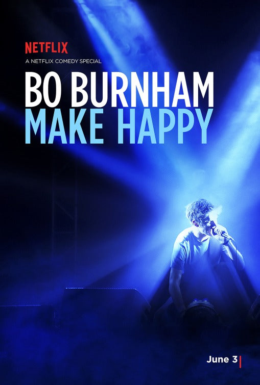 1000 piece jigsaw puzzle for tv poster: Bo Burnham: Make Happy